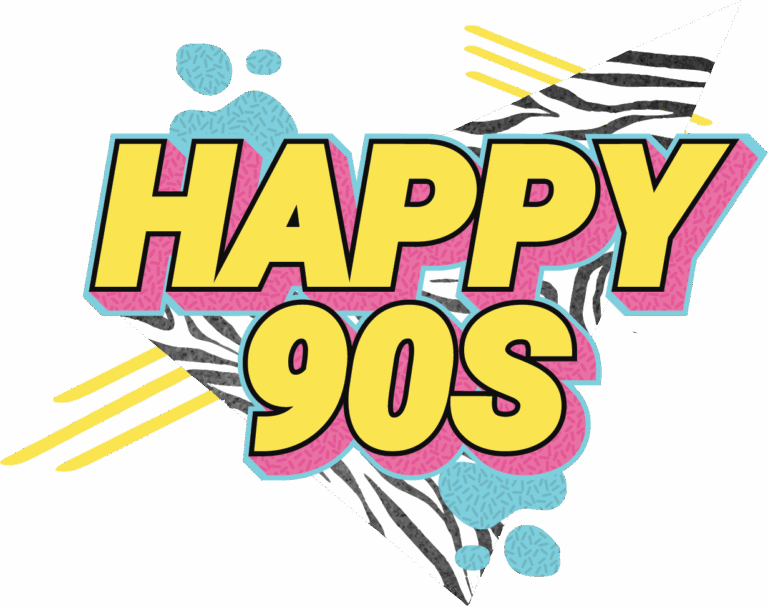 Happy 90s logo