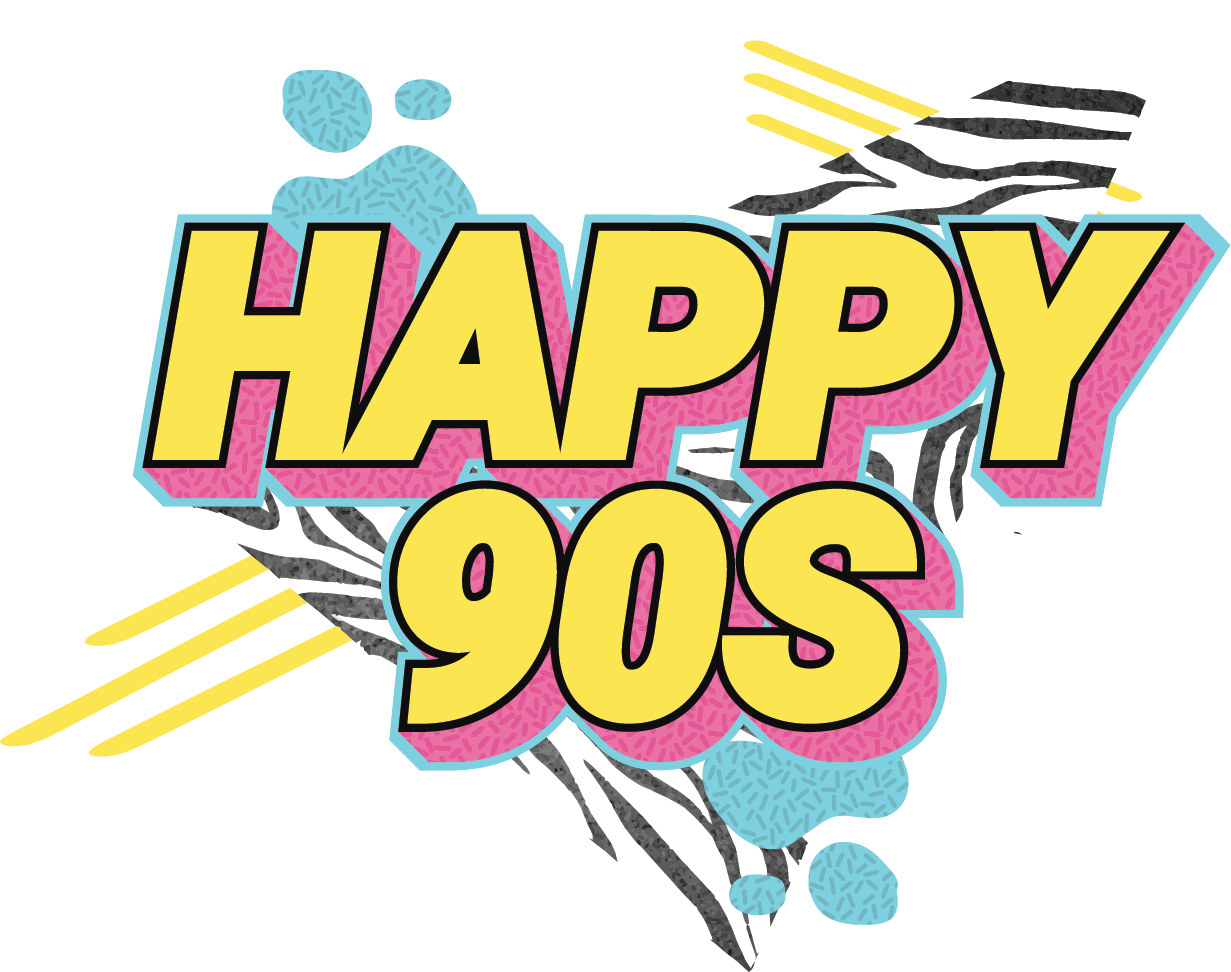 Happy 90s logo