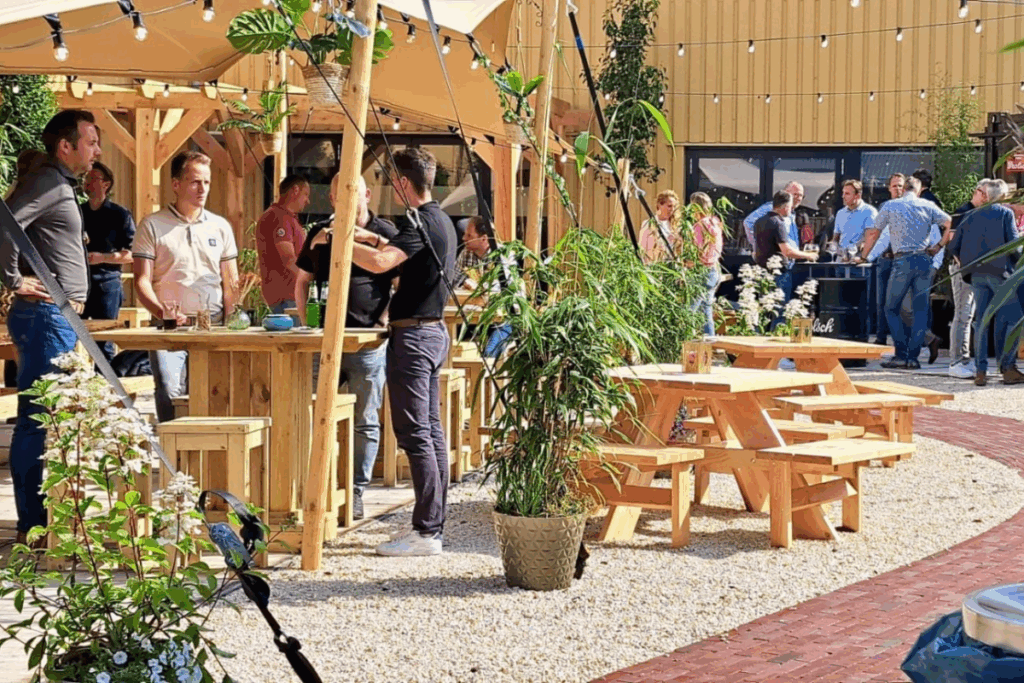Tuinlounge Evenementenhal Hardenberg