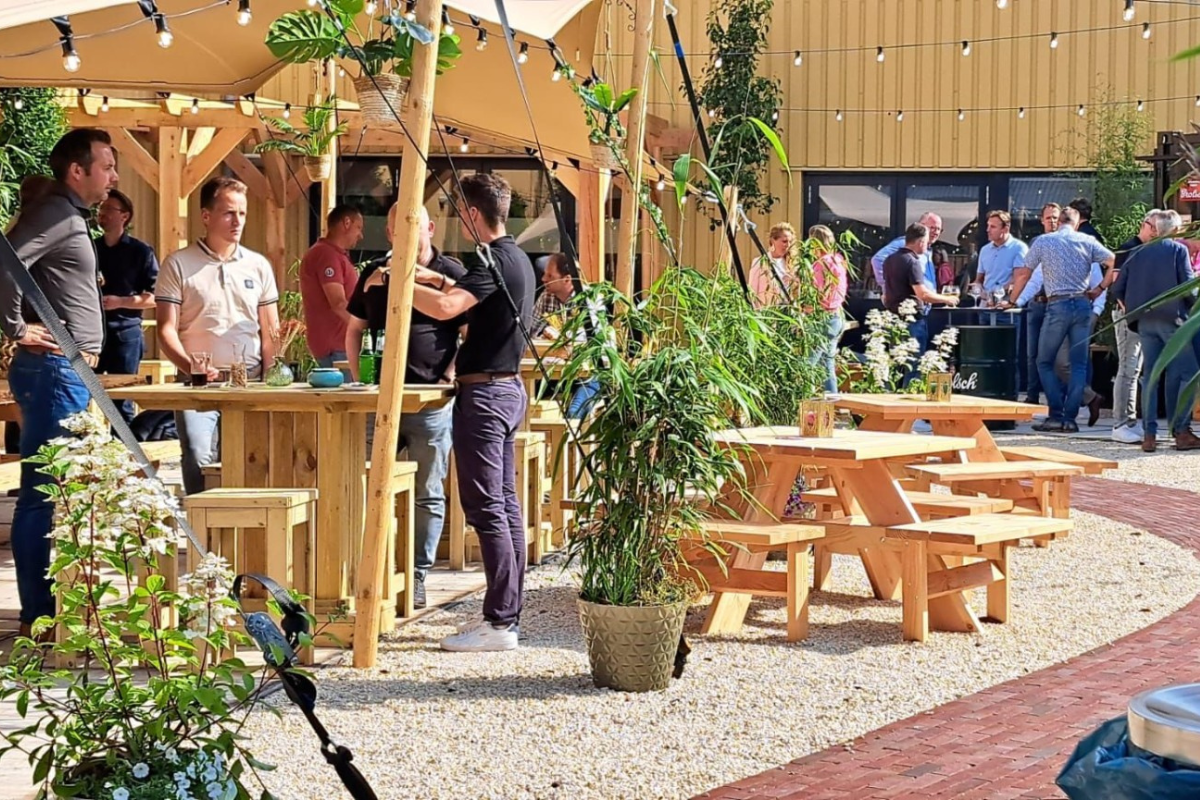 Tuinlounge Evenementenhal Hardenberg