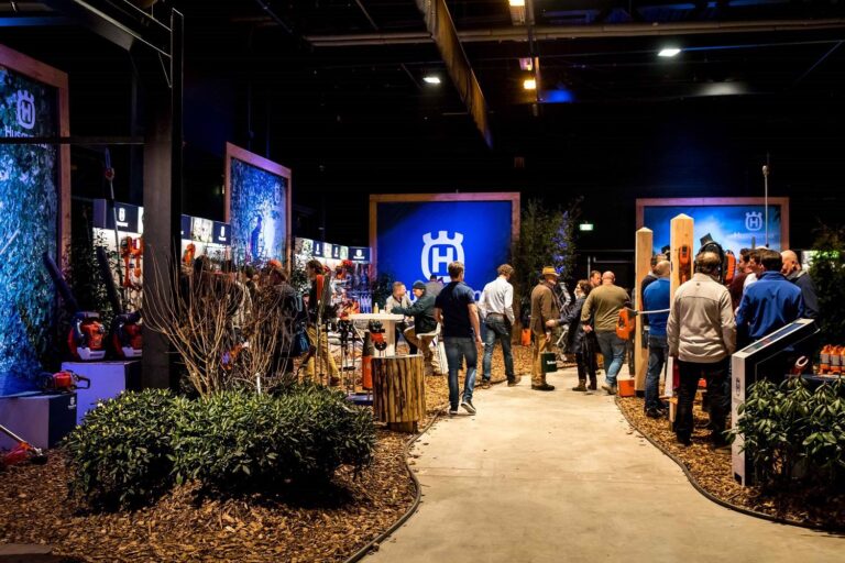 Groene sector vakbeurs in beurshal bij Evenementenhal Hardenberg