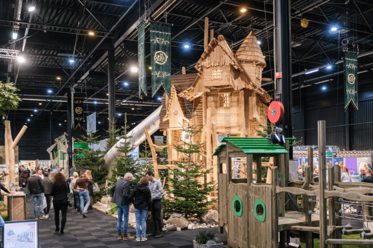 recreatie vakbeurs in beurshal bij Evenementenhal Hardenberg