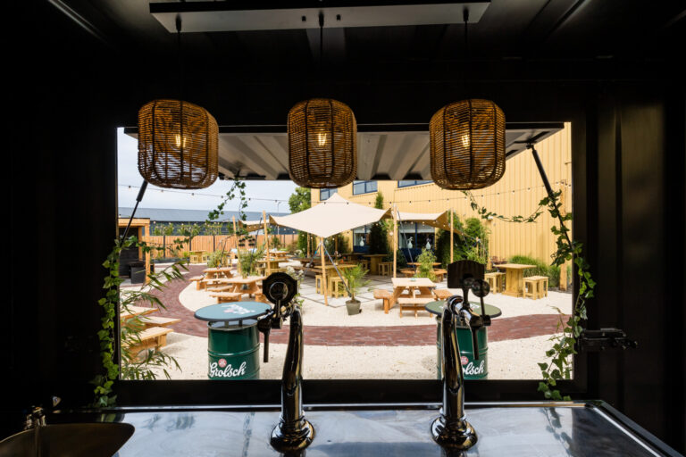 tuinlounge bij evenementenhal hardenberg