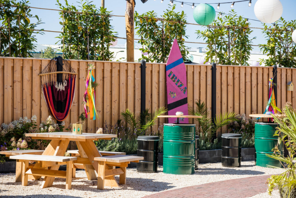 Tuinlounge Evenementenhal Hardenberg