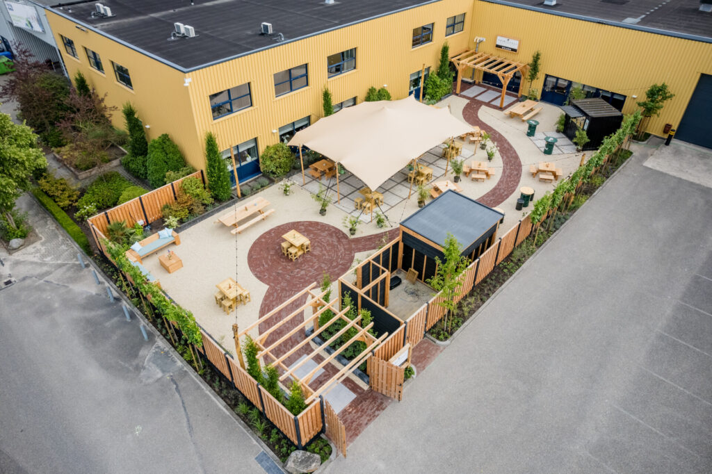 Tuinlounge Evenementenhal Hardenberg