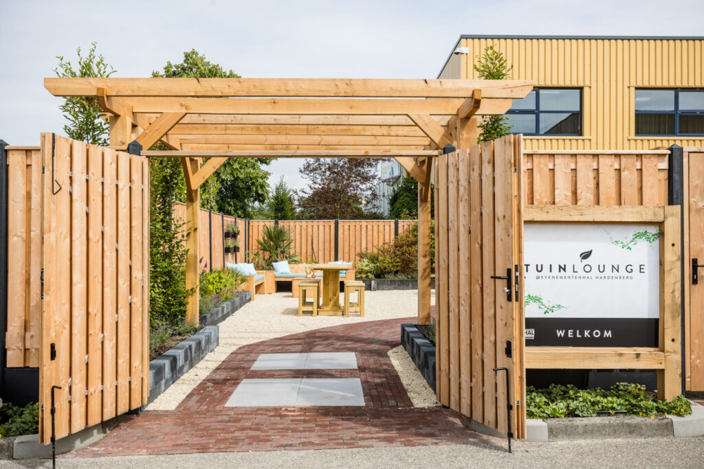 Tuinlounge Evenementenhal Hardenberg