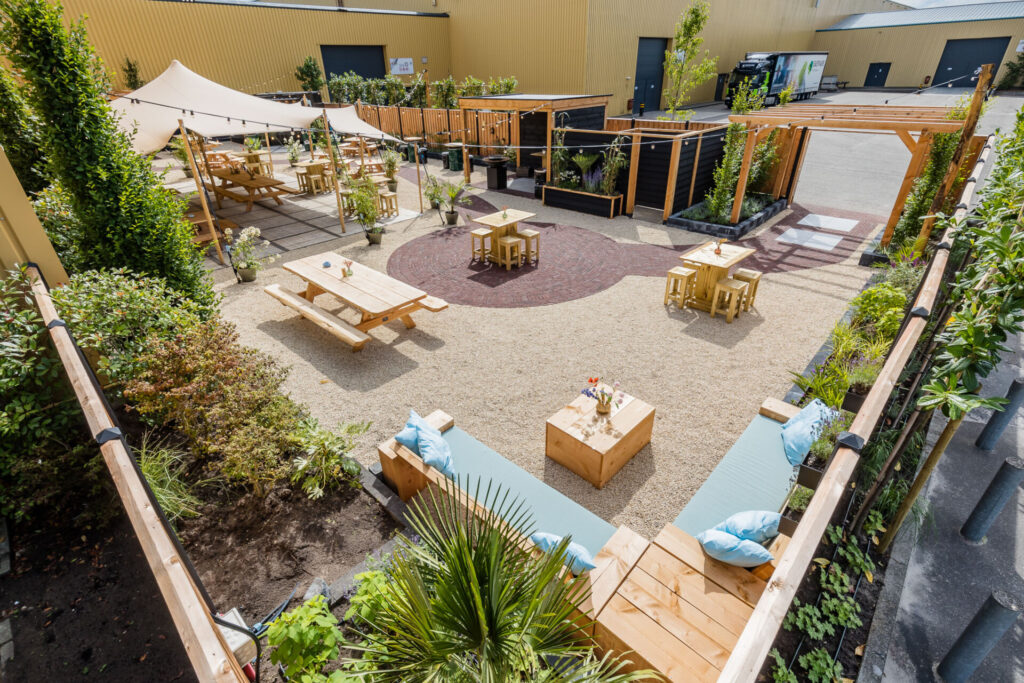 Tuinlounge Evenementenhal Hardenberg