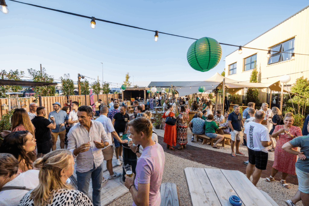 Tuinlounge Evenementenhal Hardenberg