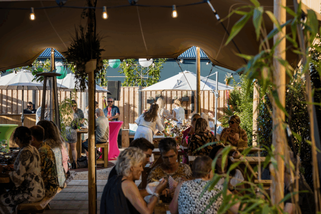 Tuinlounge Evenementenhal Hardenberg