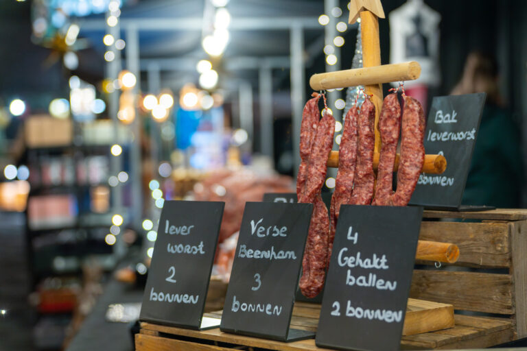 kerstpakkettenmarkt foto