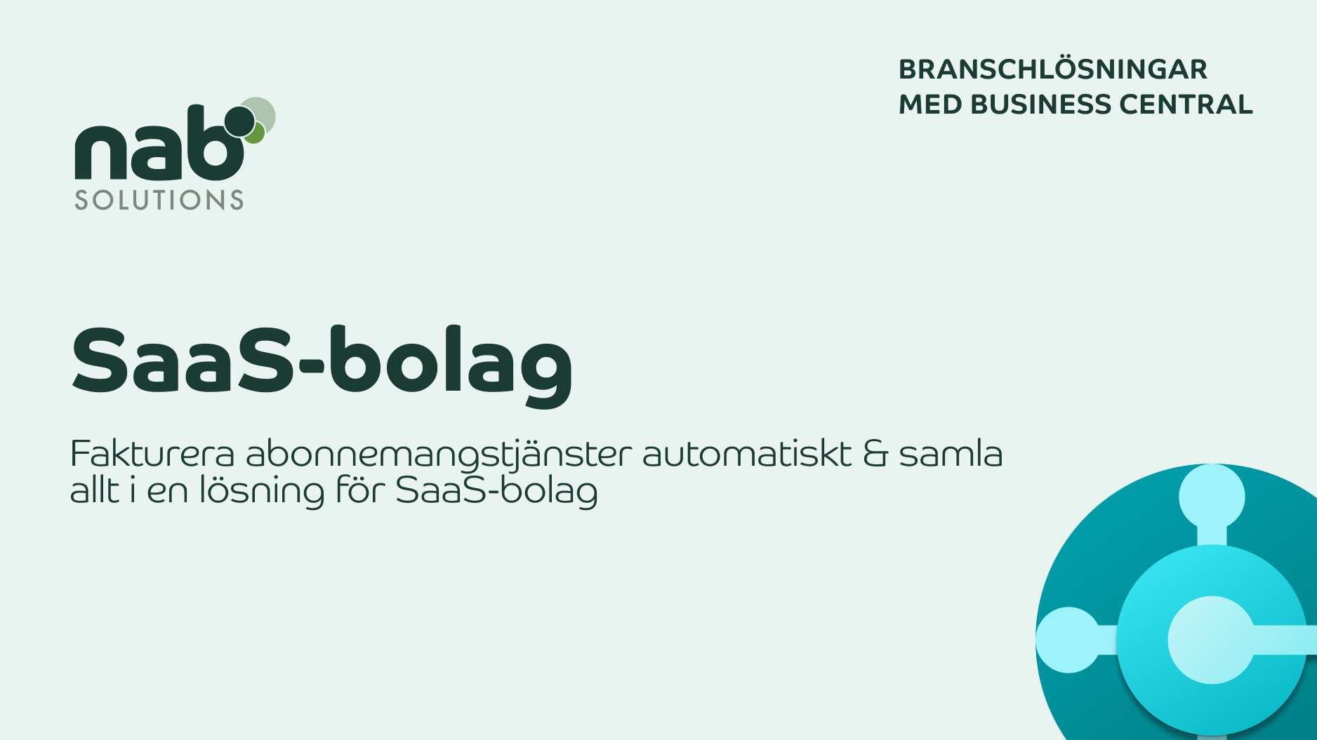 ERP för SaaS-bolag