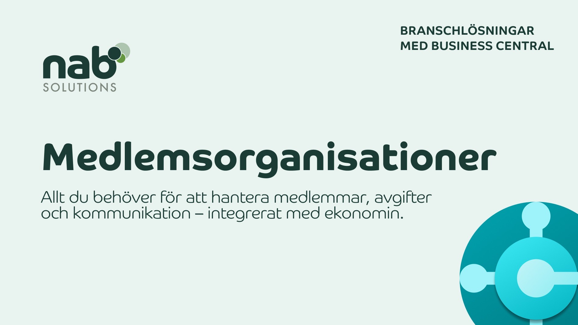 ERP för Medlemsorganisationer