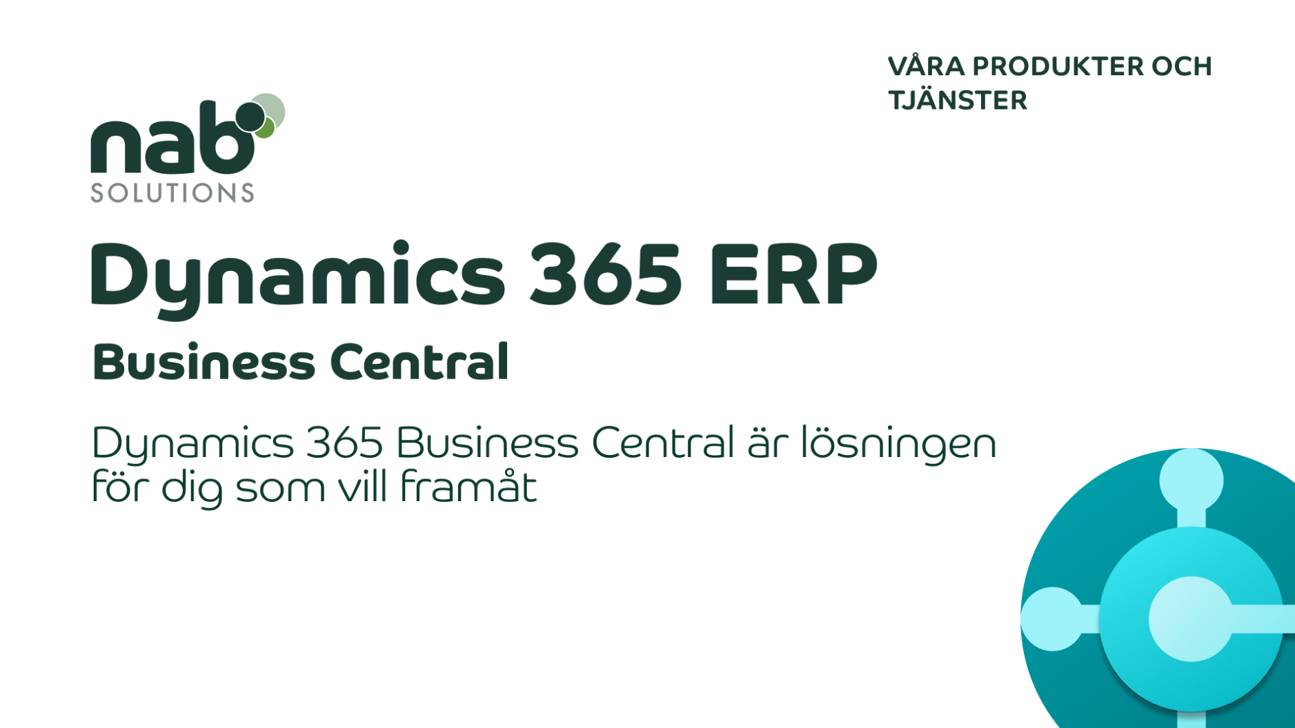Dynamics 365 ERP