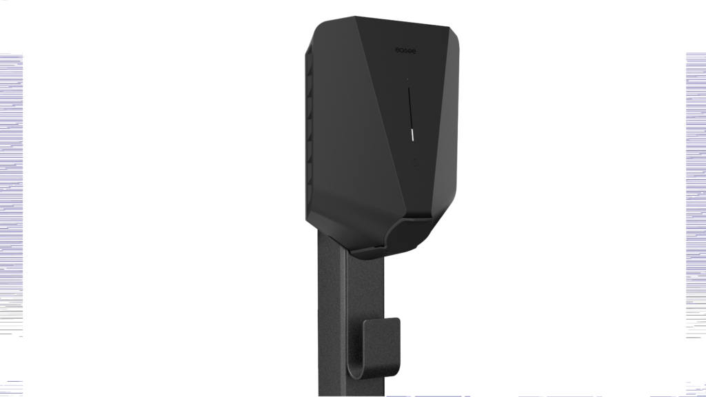 S-line laddstolpe för Easee