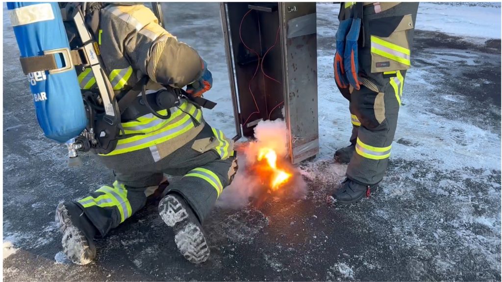 Lithium Battery Test in Sweden with MAUS technology