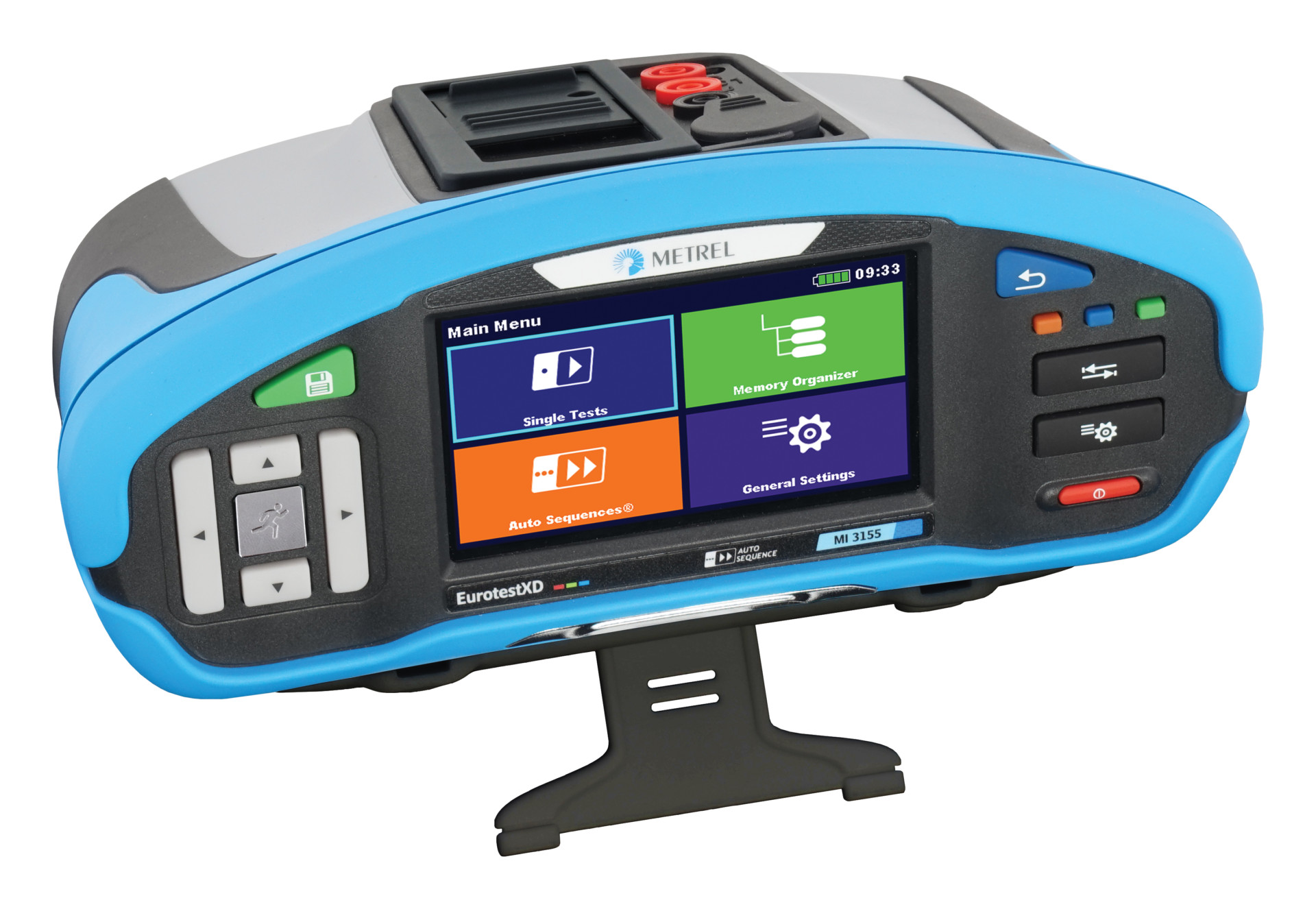 Helautomatisk installationstest i färg