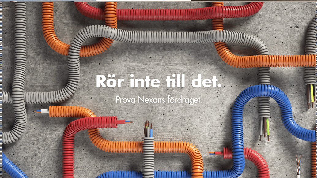 Finally N-Line! Nexans prewired cables in pipes