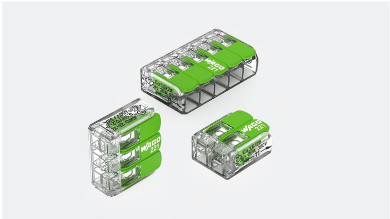 Splicing connector with Levers Green Range