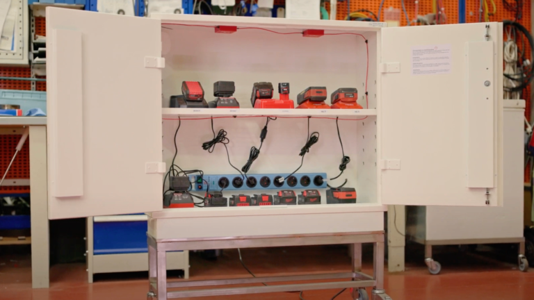 MAUS offers a solution to the growing charging cabinet problem.