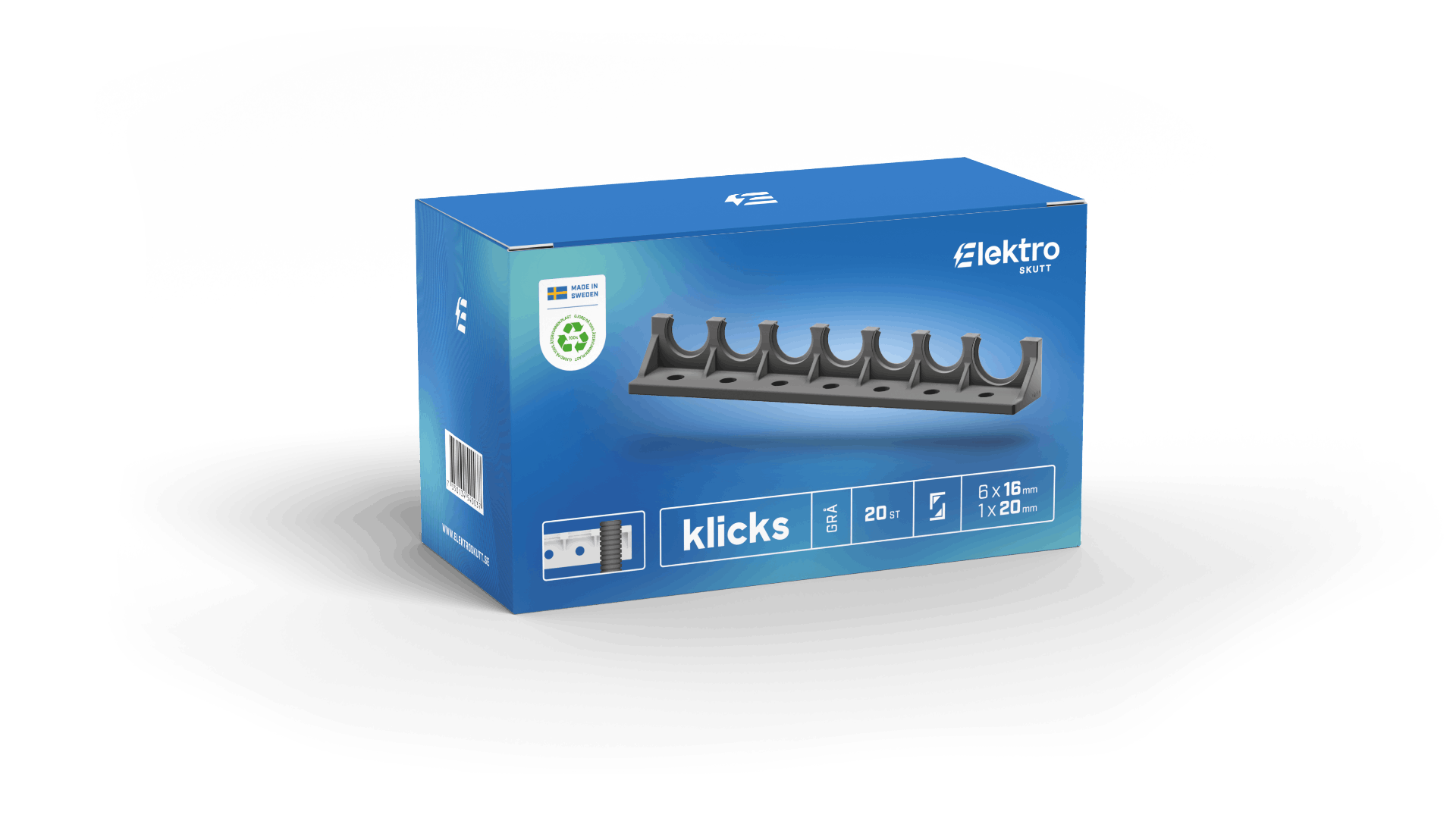 Klicks – 6x16mm+1x20mm