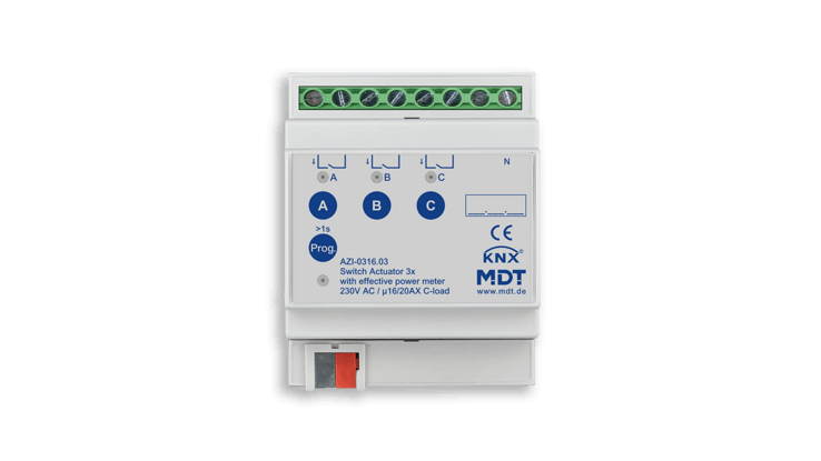 Switch Actuator AZI active power measurement