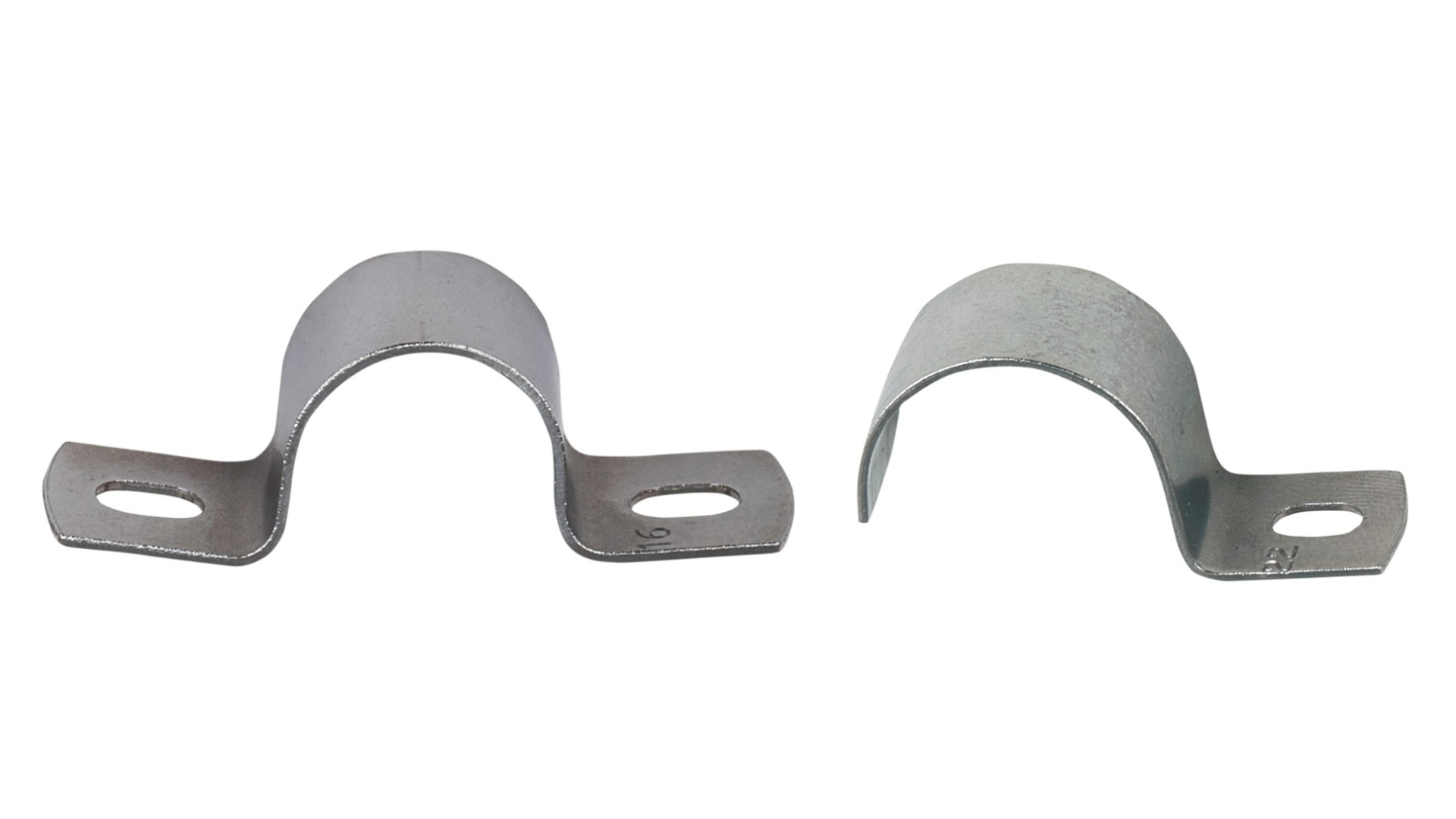 Metal klammer till runda ledningar