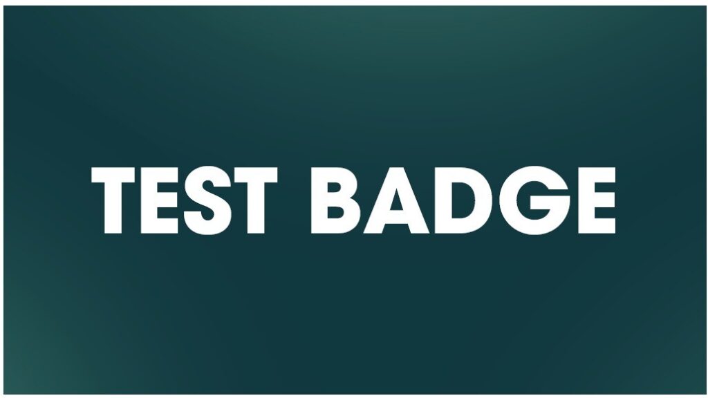 Test your smart badge