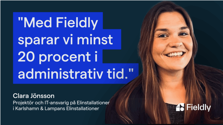 Elinstallationer i Karlshamn & Lampans Elinstallationer: Struktur, kontroll och trygghet med Fieldly