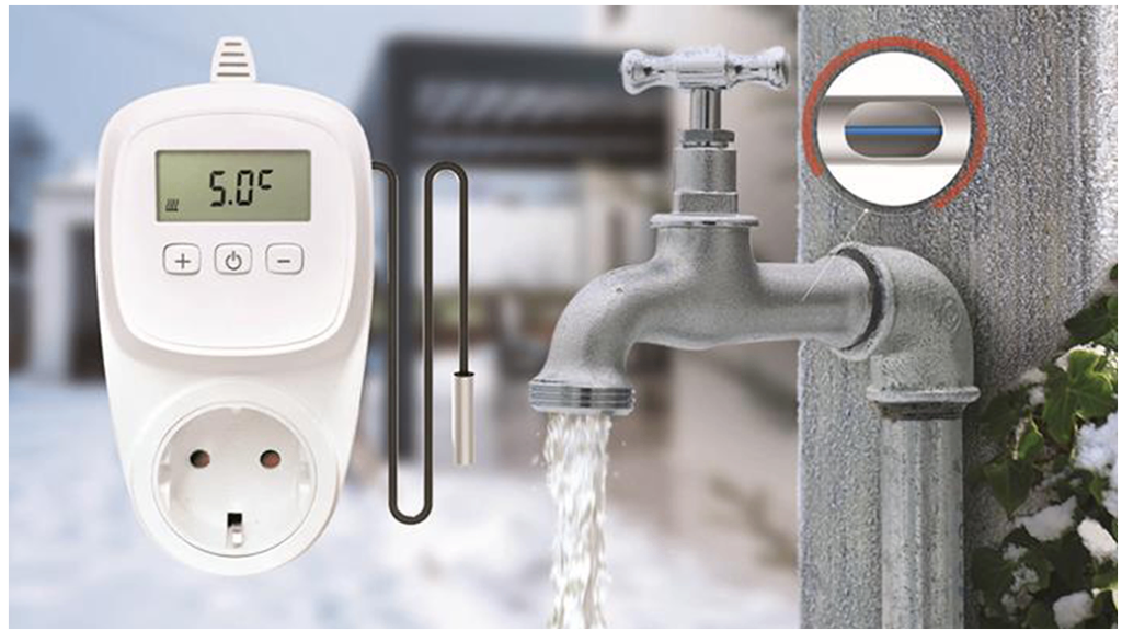 Pipe frost protection