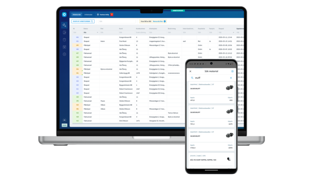 Mowin – The smart way to manage digital work orders