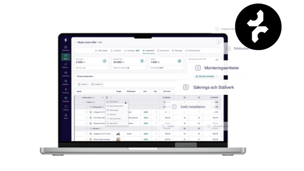SmartCraft Spark – Kalkyl- och Offerthantering