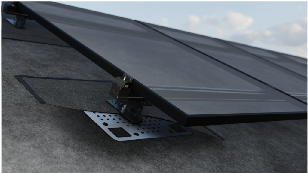 Mount systems for paper/bitumen