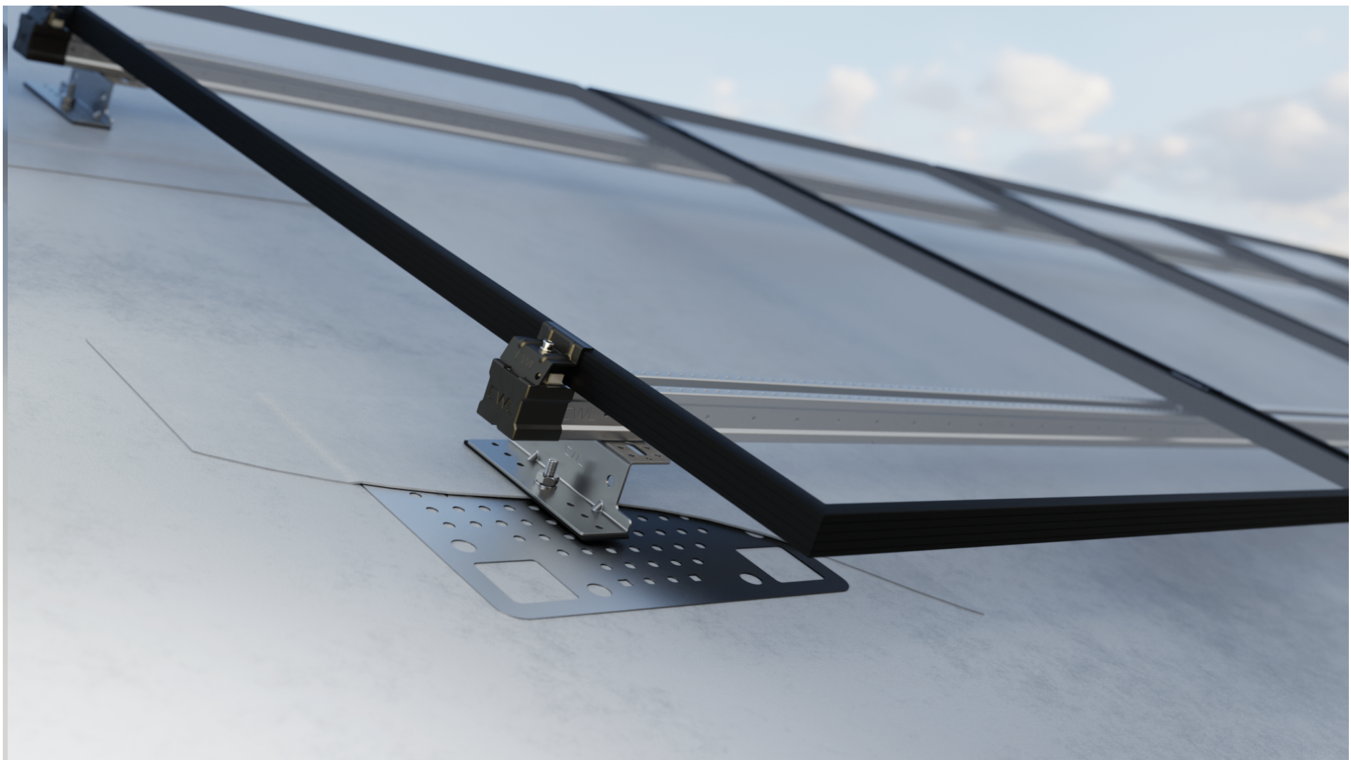 Infästningssystem till papp och duktak