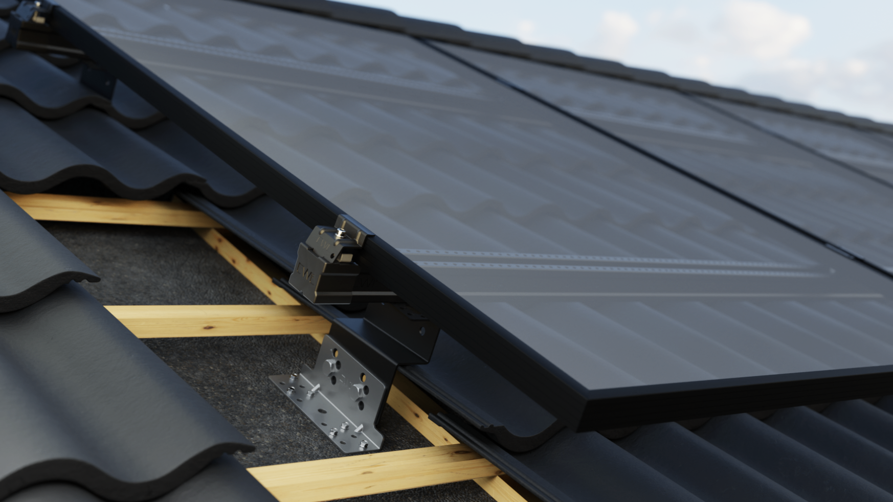 Infästningssystem till panntäckta tak