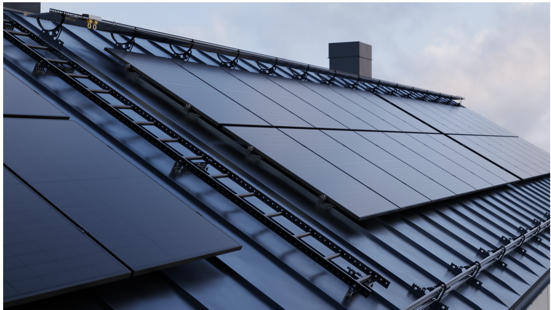 Infästningssystem för solpaneler och taksäkerhet