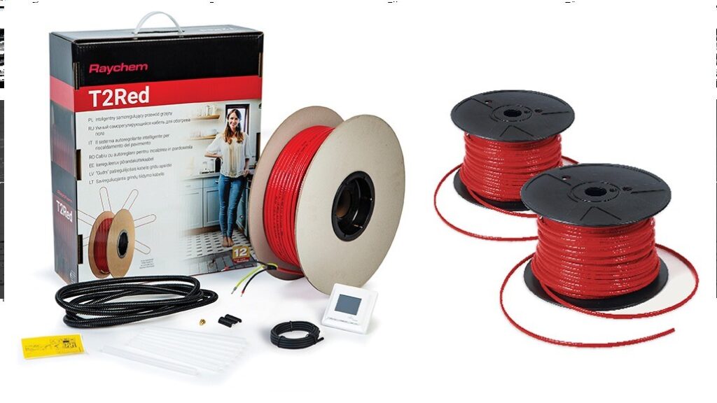 T2Red – floor heating cable for all floors