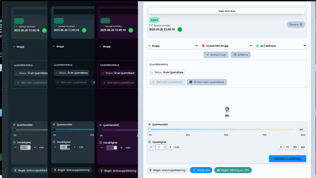 Gatubelysning – Styrsystem