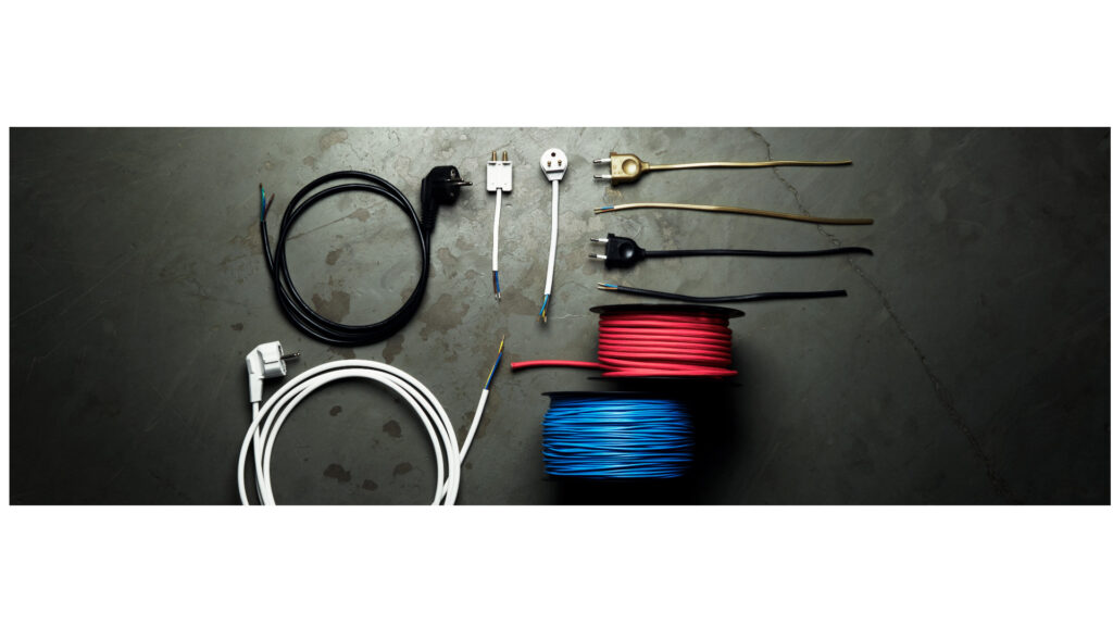 Kabel och sladdställ