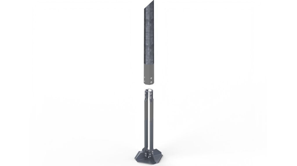 ESV NOVA, Stålfundament