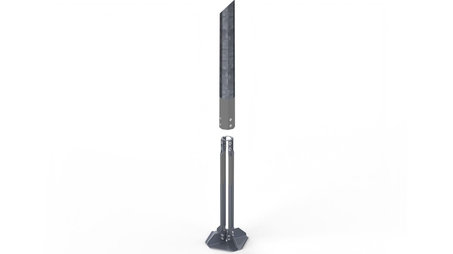 ESV NOVA, Stålfundament