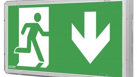 Exit (Läsavstånd 20, 25, 30 meter)