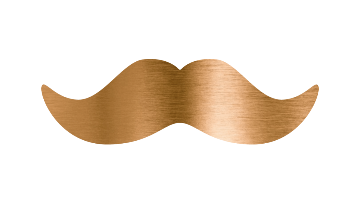 Mustaschkompis – Brons