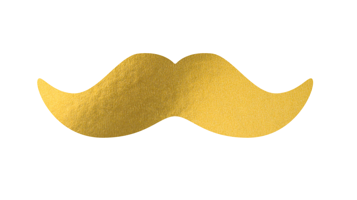 Mustaschkompis – Guld