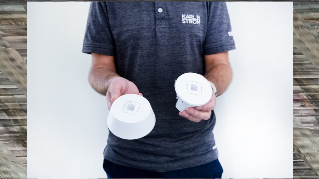 Discreet sensor equipped with the latest technology