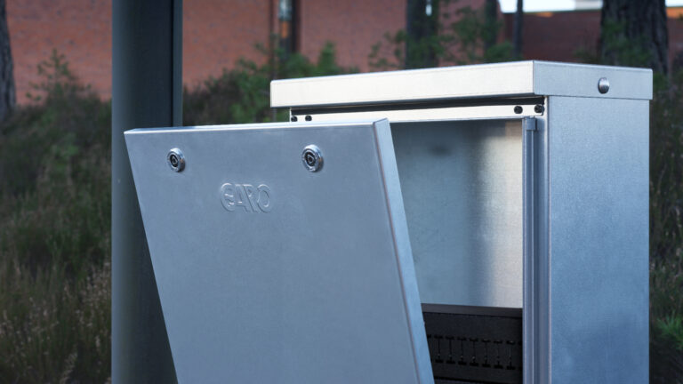 GARO introducing a new cable cabinet for lighting and distribution