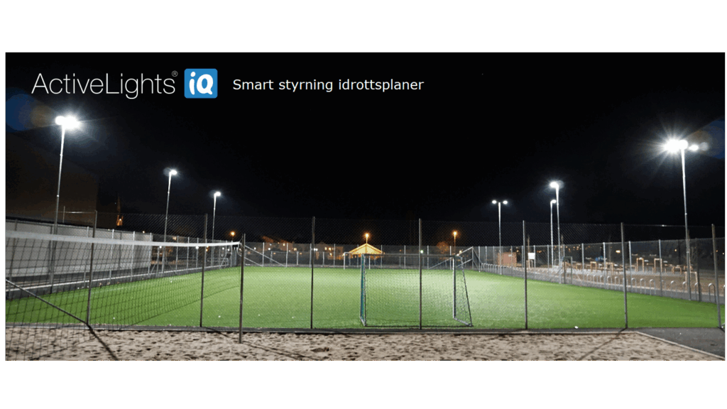 Smart styrning Idrottsplaner – trådlöst, flexibelt och förprogrammerat