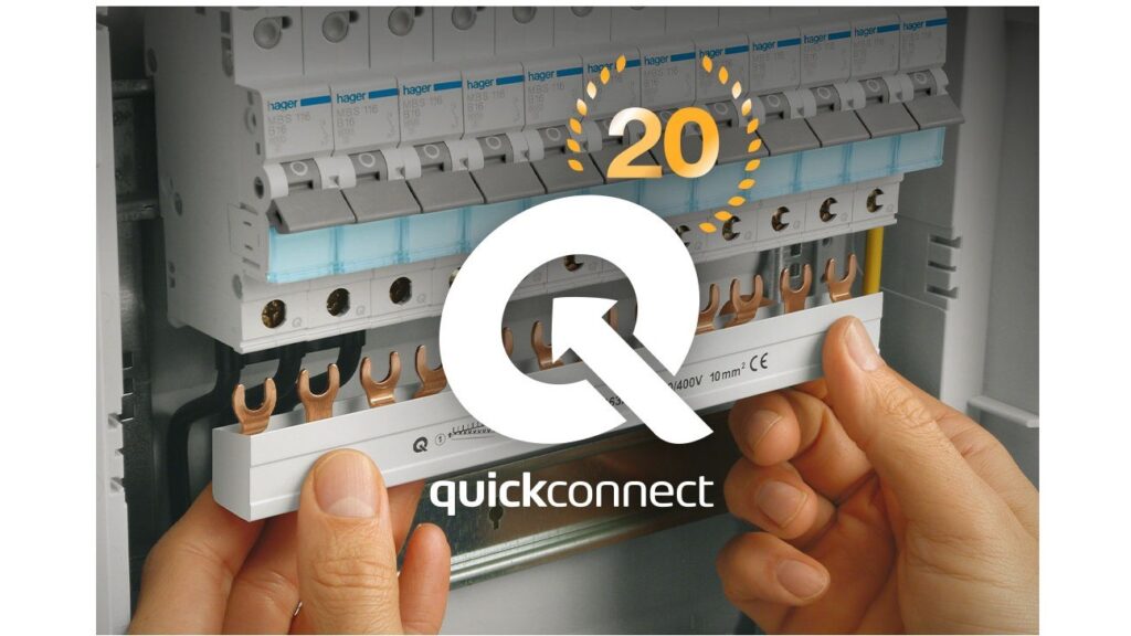 Snab­ban­slut­nings­teknik QuickConnect 20 år