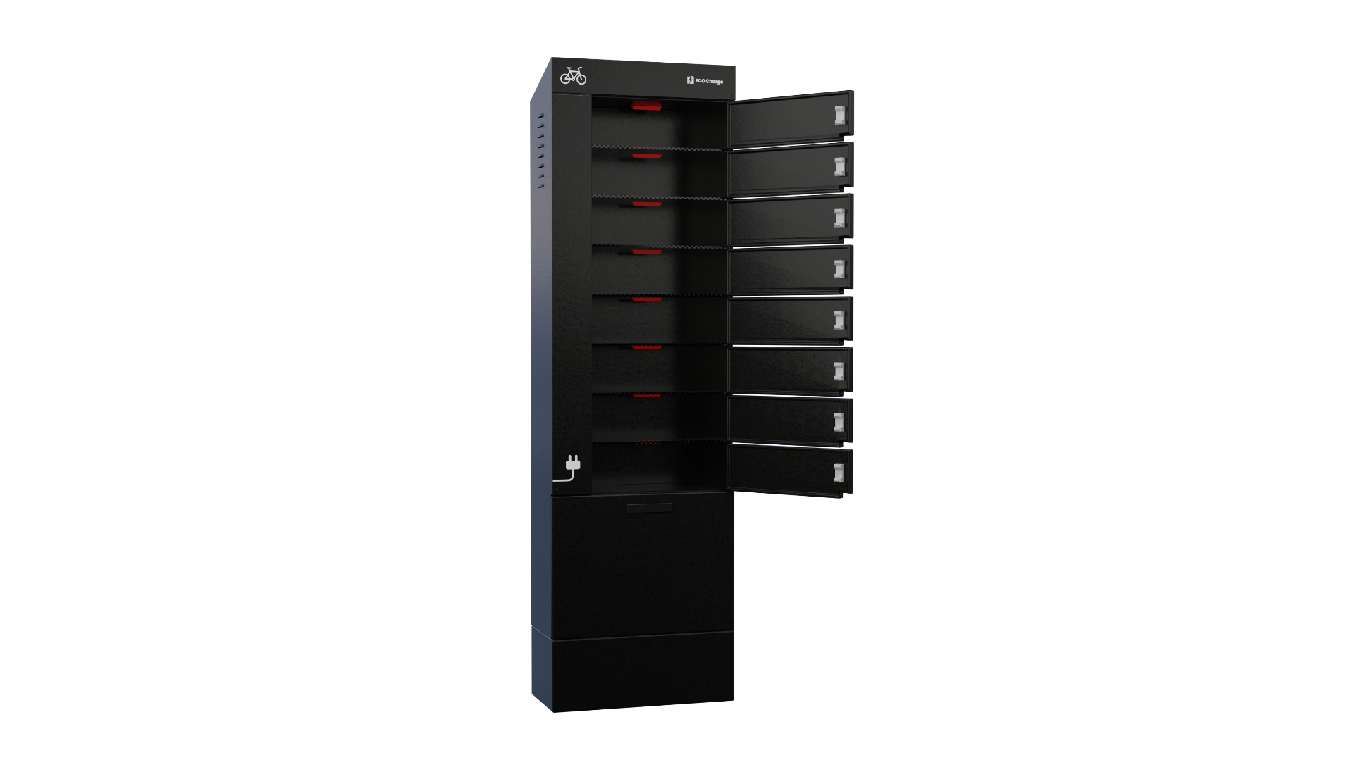 New charging cabinet enables safe e-bike battery charging in public spaces