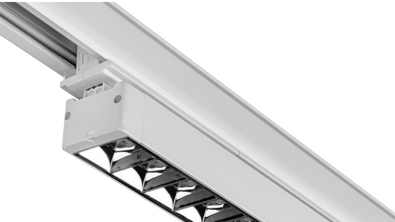 Trio – Linjär armatur för skena