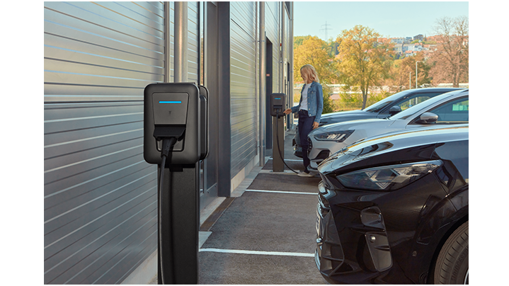 witty pro – elbilsladd­ning för fler­fa­miljshus och företag